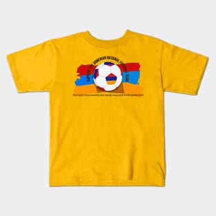 Support the Armenian Football Team Kids T-Shirt